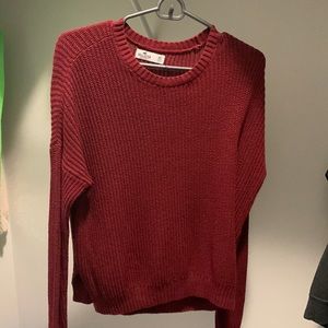 Hollister Crimson Sweater